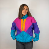 Vintage 90s Seen Windbreaker Jacket - S